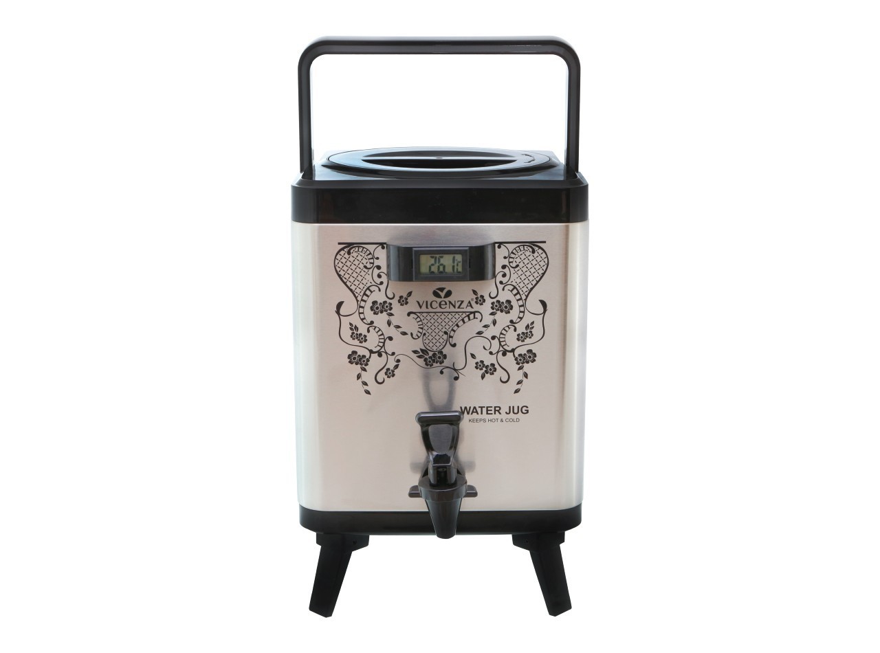 Vicenza Square Water Jug Camelia 10 L VSQ1000WJ