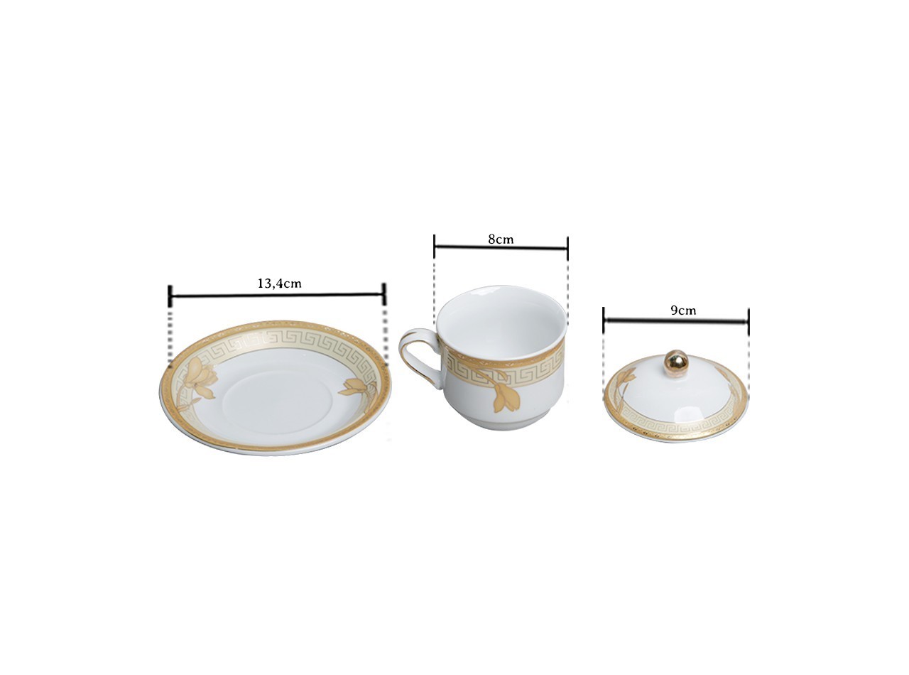 Vicenza Tea Set Lily – Cangkir Set Y85