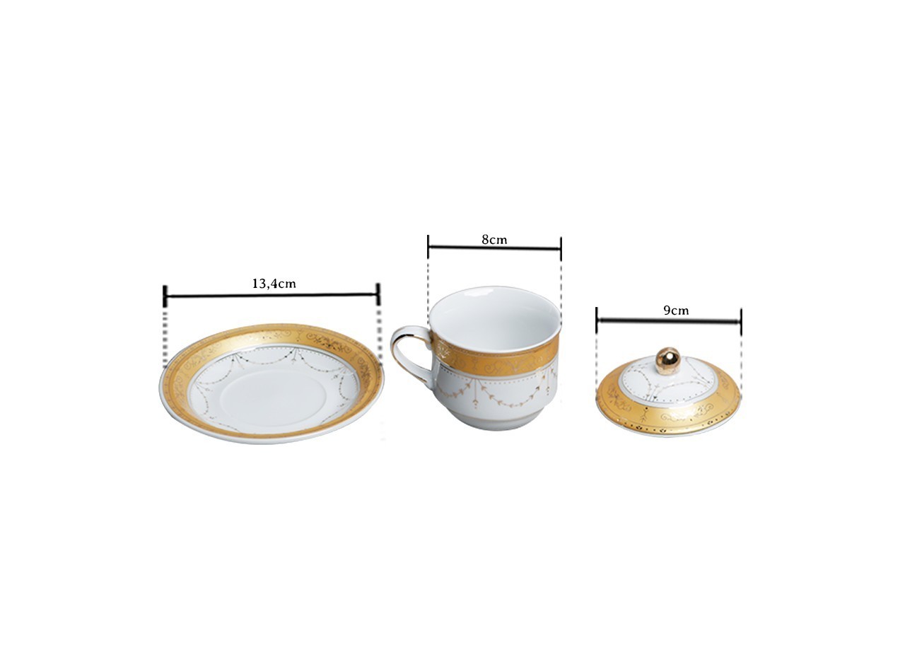 Vicenza Tea Set Padi – Cangkir Set Y85