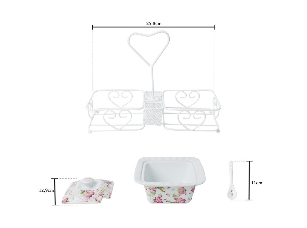 Vicenza Tempat Sambal Kotak Melati BA720