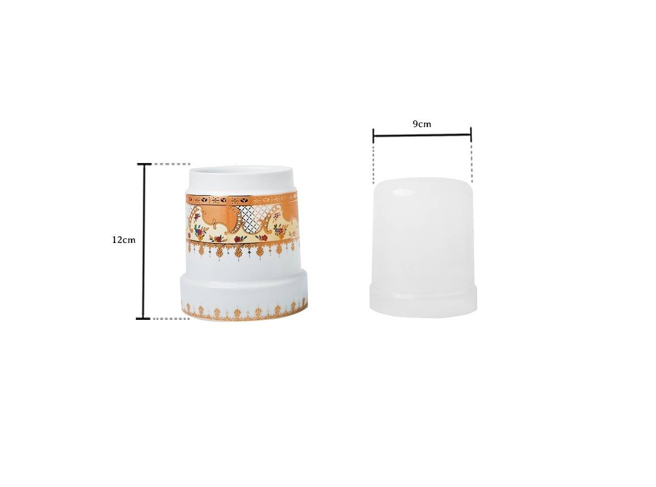 Vicenza Tempat Sendok dengan Tutup Camelia B735