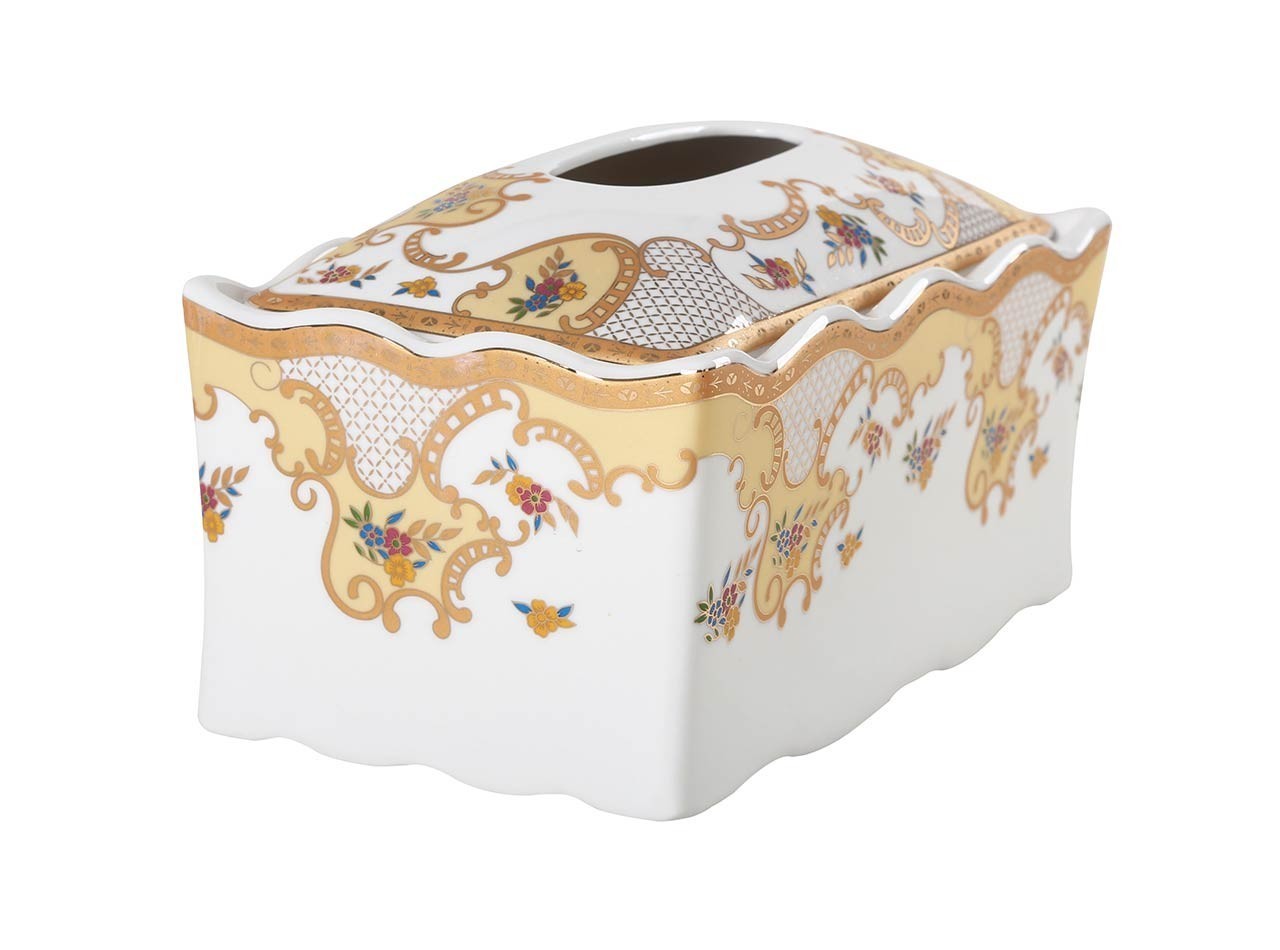 Vicenza Tempat Tisu Porselen Camelia H42