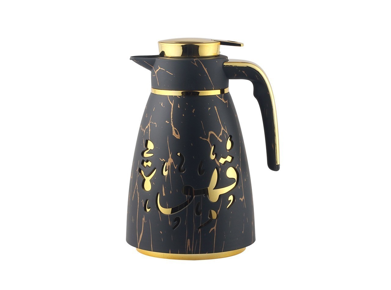 Vicenza Termos Vakum Zayn Motif Marmer Hitam VFM2300