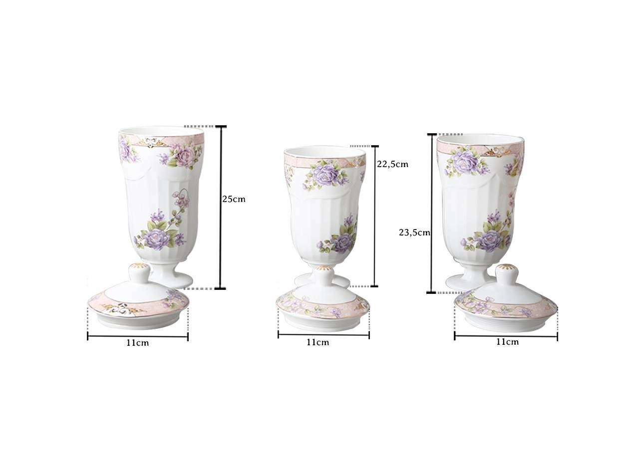 Vicenza Toples Permen Gracia Set 3pcs Magnolia B905