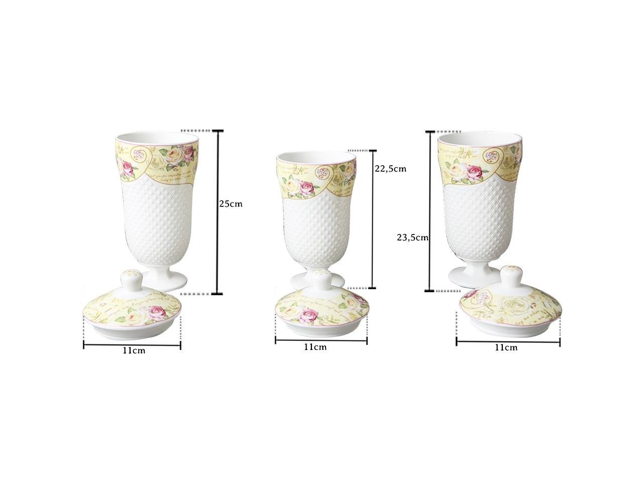 Vicenza Toples Permen Gracia Set 3pcs Mawar BA905