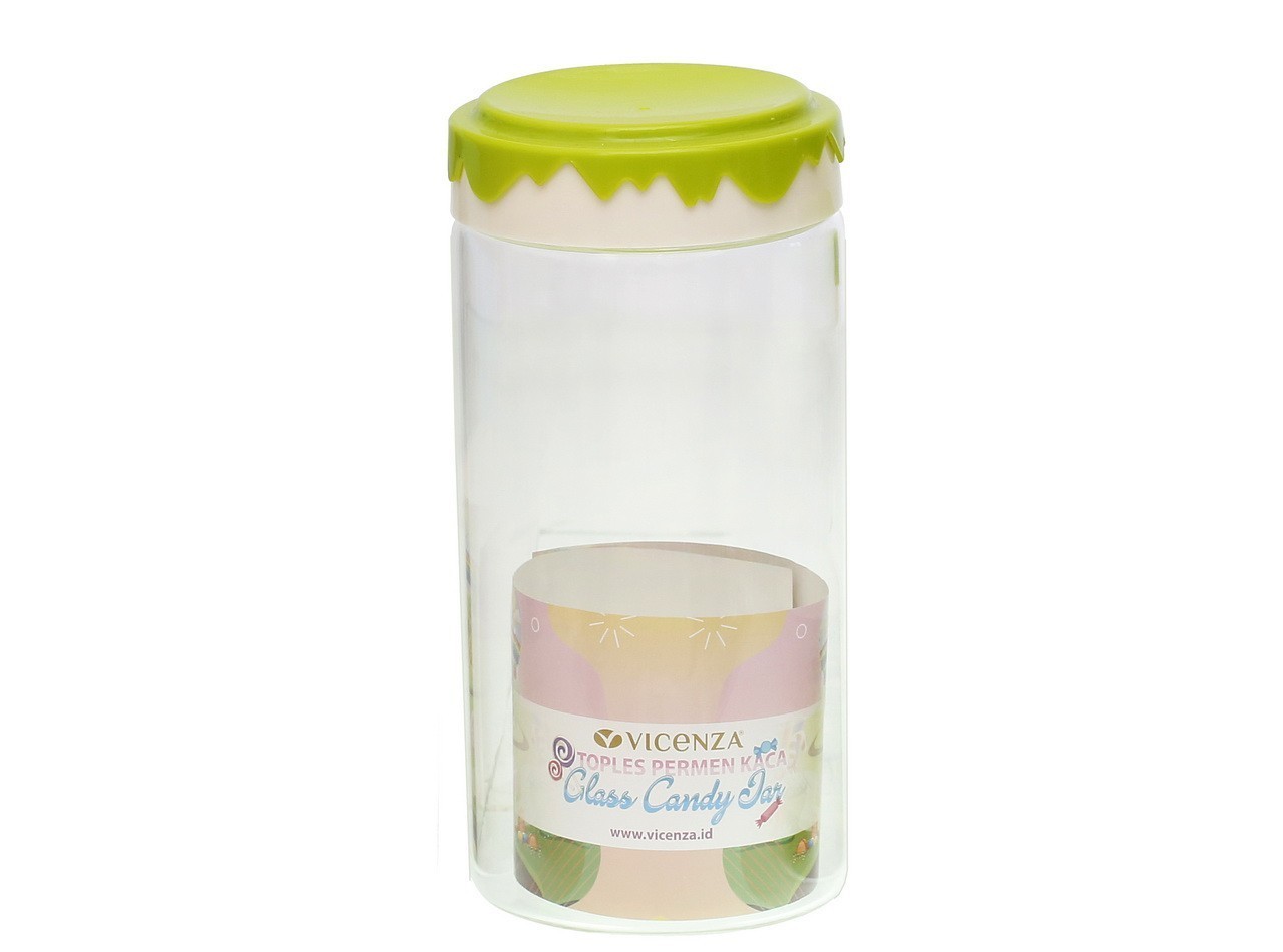 Vicenza Toples Permen Kaca Hijau GB473