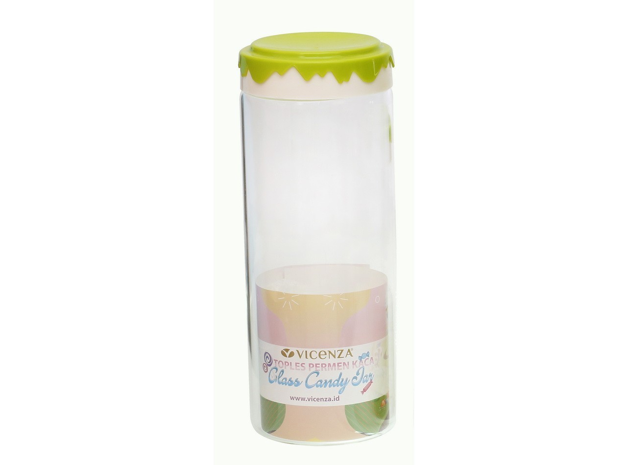 Vicenza Toples Permen Kaca Hijau GB474