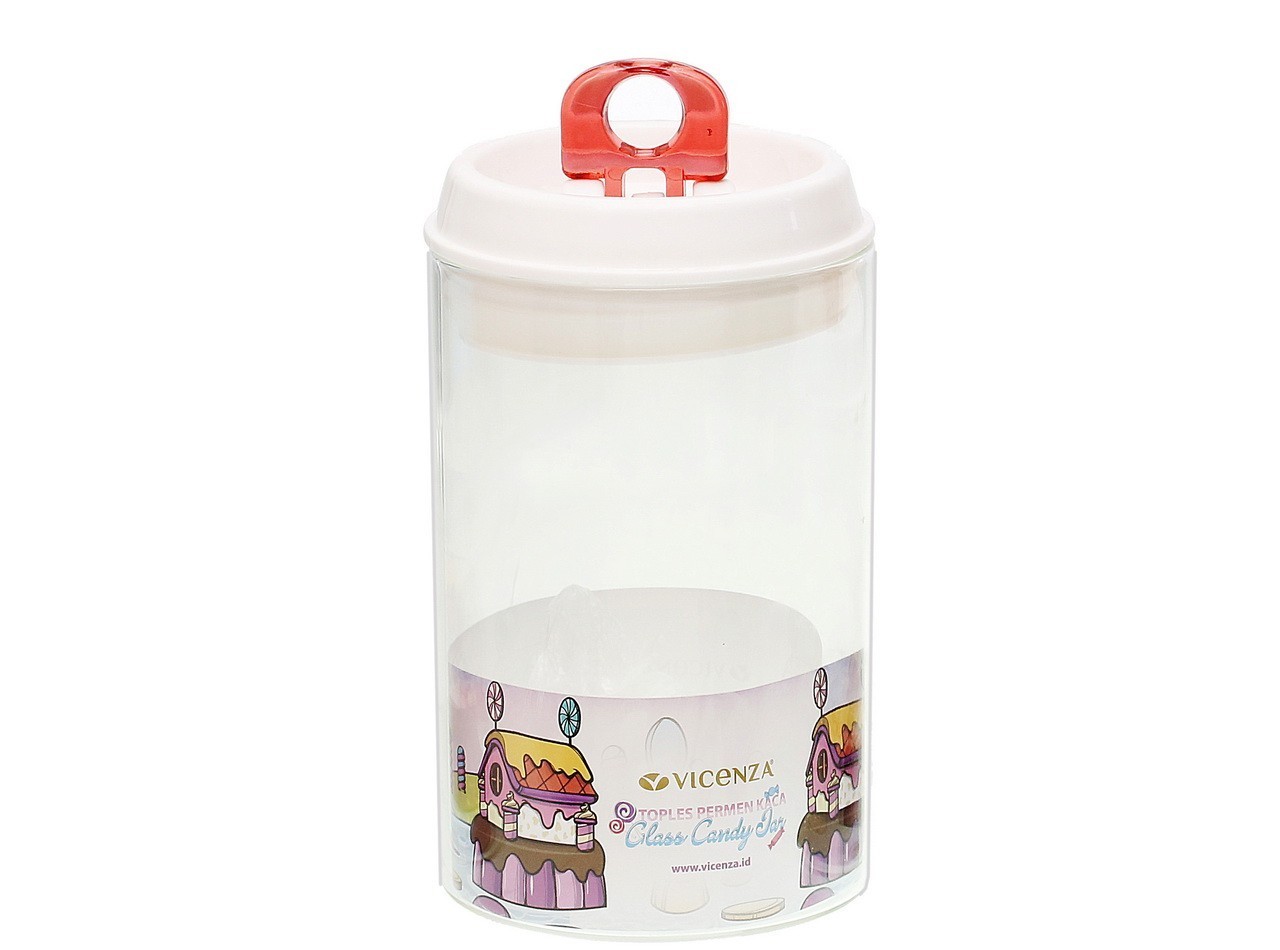 Vicenza Toples Permen Kaca Merah GB453