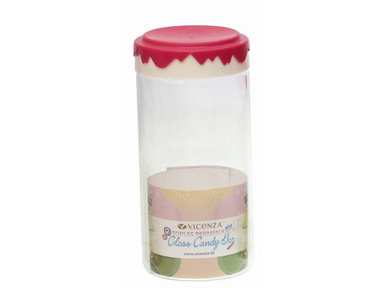 Vicenza Toples Permen Kaca Pink GB473
