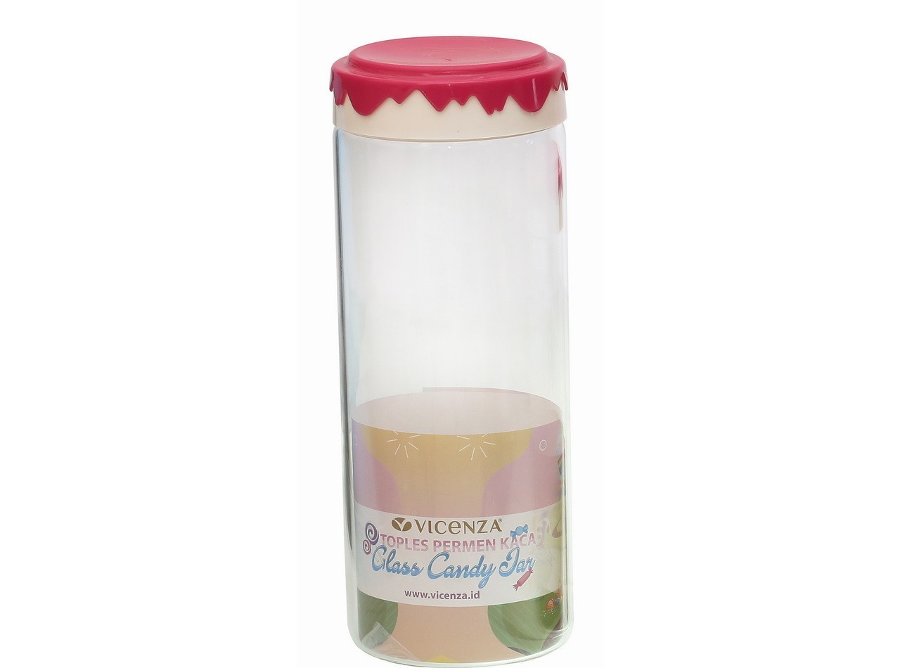 Vicenza Toples Permen Kaca Pink GB474