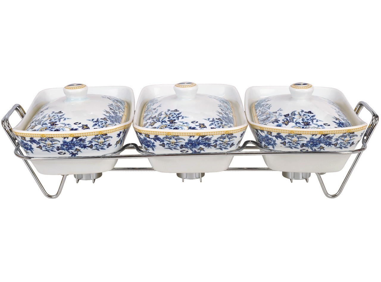 Vicenza Wadah Saji dengan Rak Ayana BA751