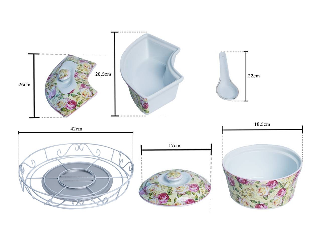 Vicenza Wadah Saji Mawar BA472