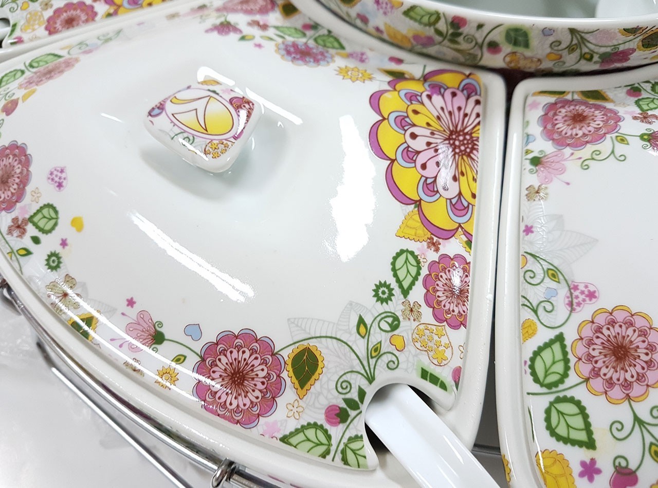 Vicenza Wadah Saji Set Gardenia B412