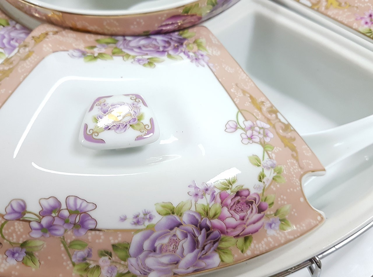 Vicenza Wadah Saji Set Magnolia B412