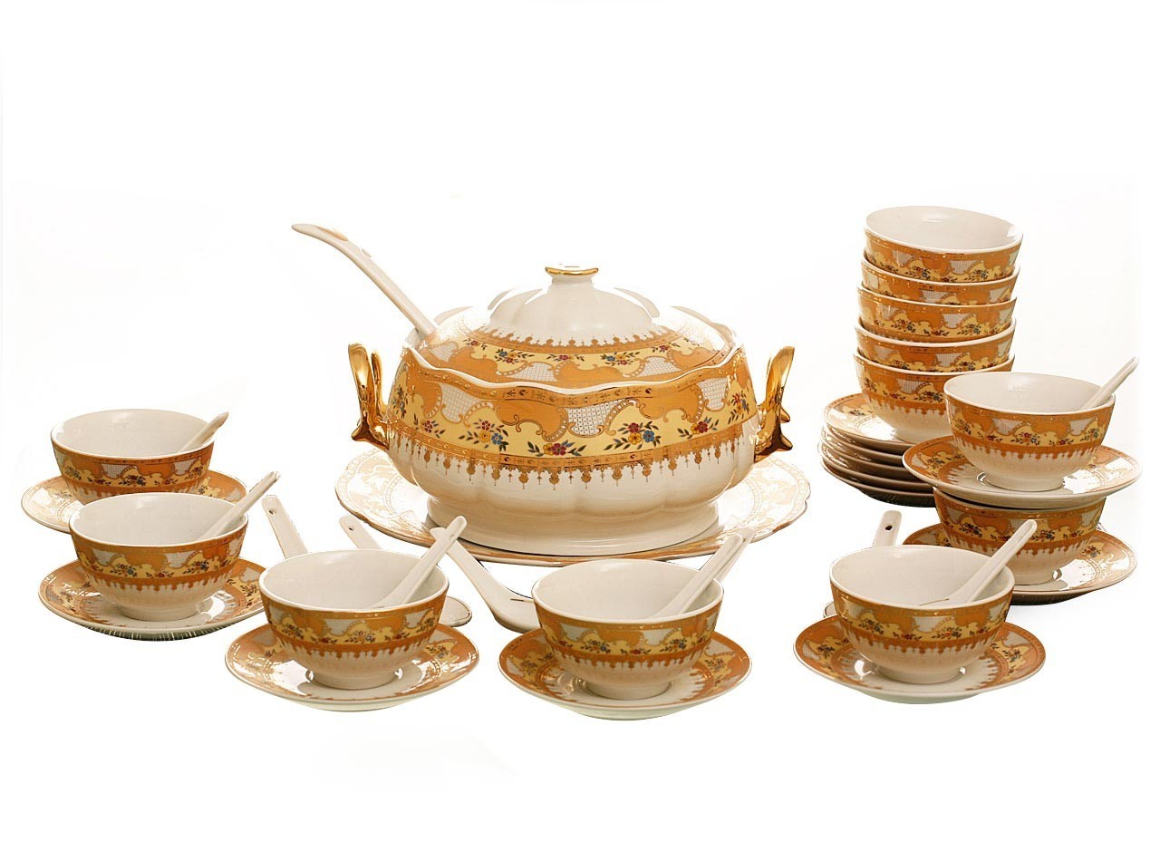 Vicenza Wadah Sup Set Camelia B692