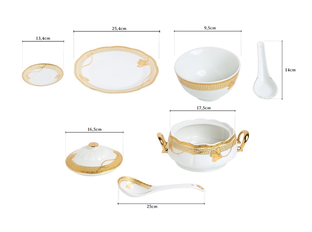 Vicenza Wadah Sup Set Lily B692