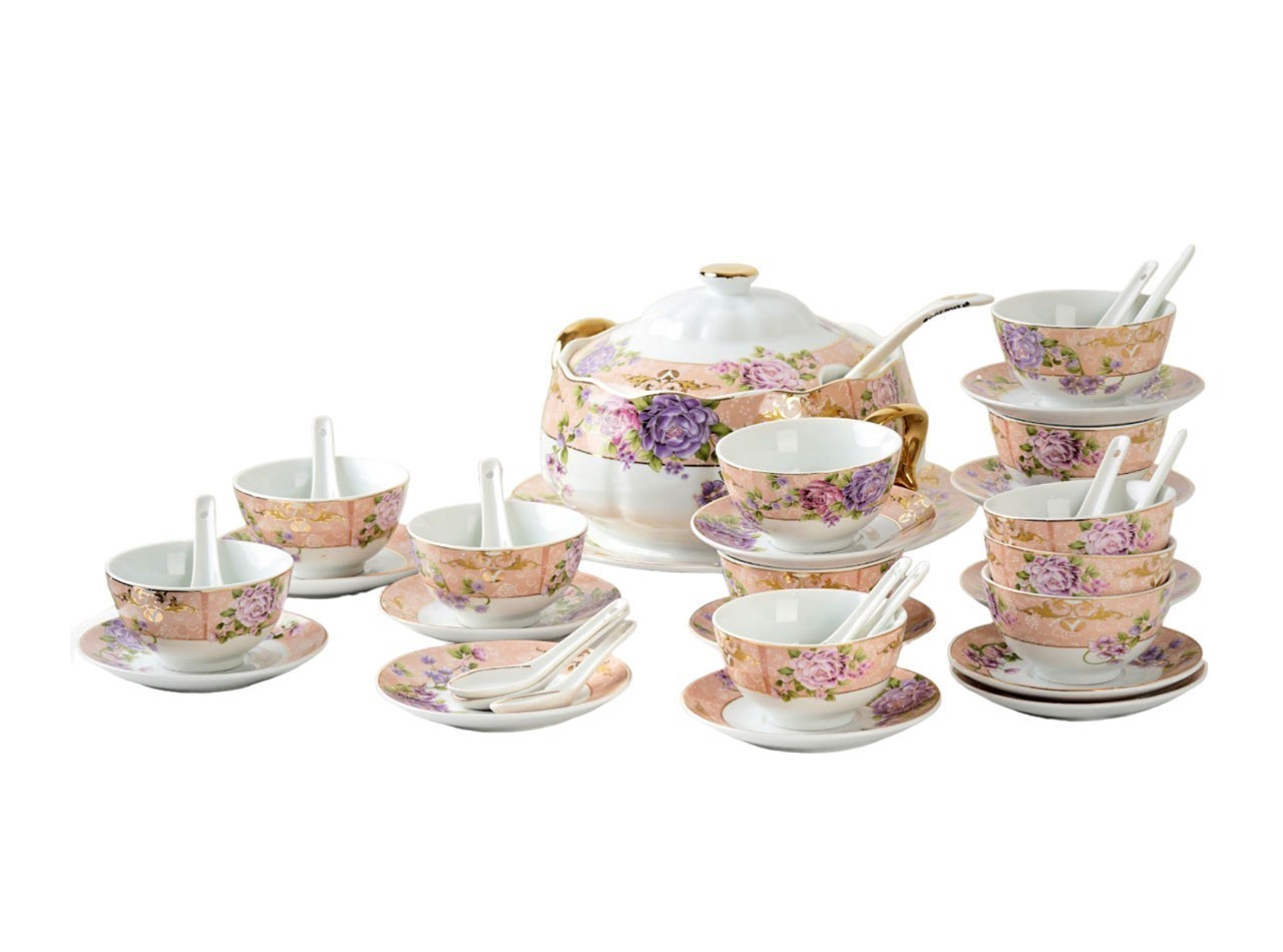 Vicenza Wadah Sup Set Magnolia B692