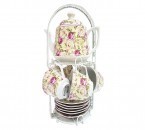 Vicenza Cangkir Set Mawar CA78