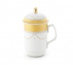 Vicenza Gelas Mug Porselen Motif Padi Y66