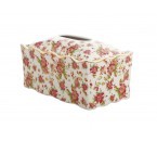 Vicenza Kotak Tisu Porselen Gold Melati HA42