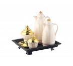 Vicenza Perlengkapan Teko Safa Hitam 1L + 0.5L VFM2200