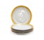 Vicenza Piring Makan 6pcs Padi B16