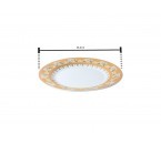 Vicenza Piring Makan Elegan Camelia B16 6 Pcs