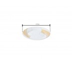 Vicenza Piring Saji Camilan 6pcs Padi P58