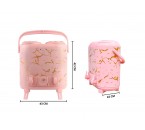 Vicenza Portable Water Jug Marble Pink 7.5 L + 7.5 L VMB1502WJ