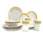 Vicenza Set Perlengkapan Makan 16 Pcs Padi D16