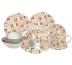 Vicenza Set Perlengkapan Makan Mawar DA82