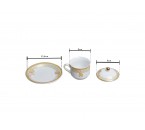 Vicenza Tea Set Lily – Cangkir Set Y85