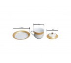 Vicenza Tea Set Padi – Cangkir Set Y85