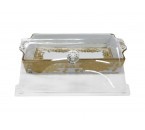 Vicenza Tempat Kue Persegi Panjang Motif Gemini CRP138