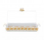 Vicenza Tempat Kue Porselen Persegi Camelia P76