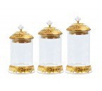 Vicenza Toples Permen Kaca Set 3pcs Gemini GR301