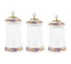 Vicenza Toples Permen Kaca Set 3pcs Magnolia G301