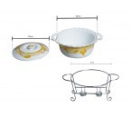 Vicenza Wadah Saji Bulat Lily - B681