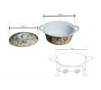 Vicenza Wadah Saji Bulat Mawar BA681