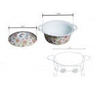 Vicenza Wadah Saji Bulat Melati BA681