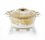 Vicenza Wadah Saji Bulat Motif Gemini CR681