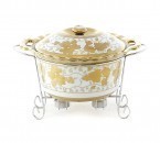 Vicenza Wadah Saji Bulat Motif Virgo CR681