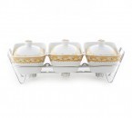 Vicenza Wadah Saji dengan Rak Camelia B751