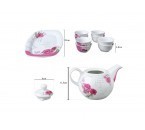 Vicenza Wadah Saji Pempek Set Motif Eternity BC902