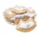 Vicenza Wadah Saji Set Camelia B472