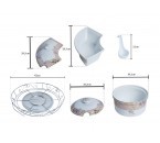 Vicenza Wadah Saji Set Magnolia B472