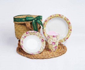 Hampers Dinner Set Vicenza Mawar Paket 1