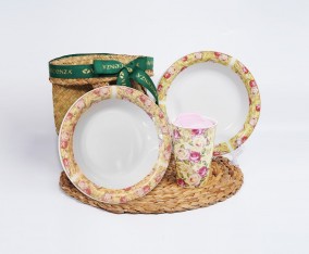 Hampers Dinner Set Vicenza Mawar Paket 2