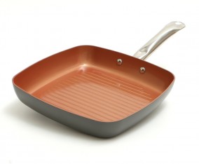 V724 Grey Wajan Kotak 24 cm
