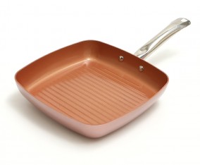 V724 Rose Gold Wajan Kotak 24 cm